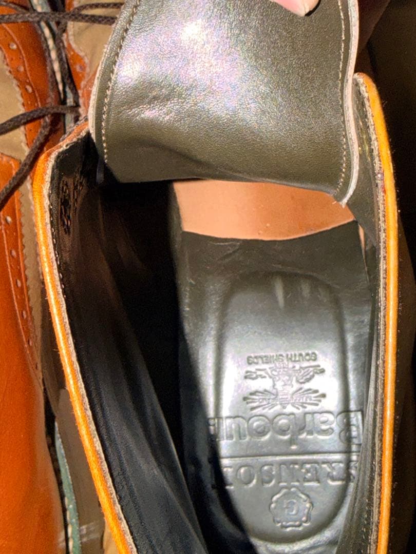 グレンソン×バブアーコラボブーツ