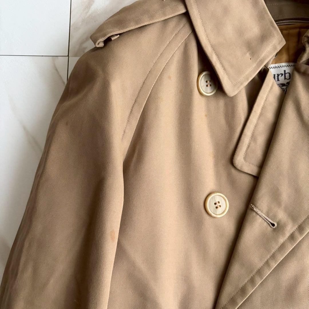 人気◆バーバリー ベルト ライナー付き トレンチコート ベージュ M