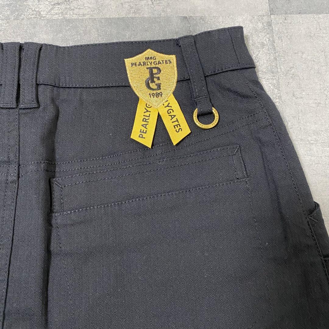 【新品】パーリーゲイツ　レディース　ストレッチスカート　S　ブラック　リボンタグ