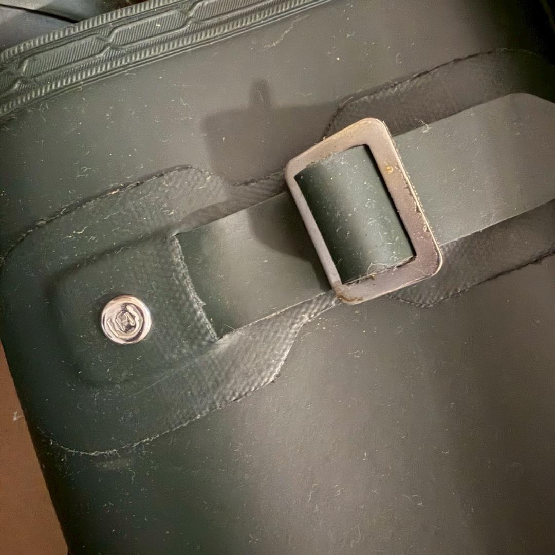 1回着用　HUNTER　長靴　レインブーツ　ハンター　uk7　40　41　美品