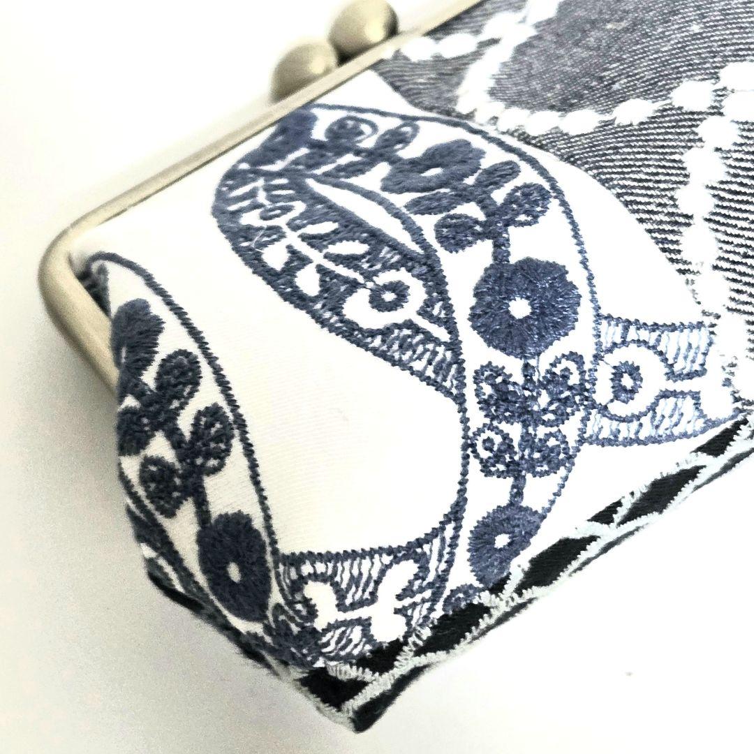 ミナペルホネンハンドメイド　親子がま口財布　bibian公式アカウント01