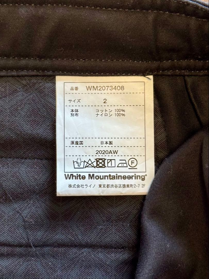 WHITE MOUNTENEERING カーゴパンツ サイズ2