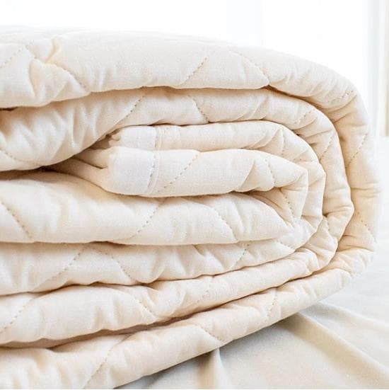 【新品】　パシーマ パットシーツ シングル 110×210cm きなり