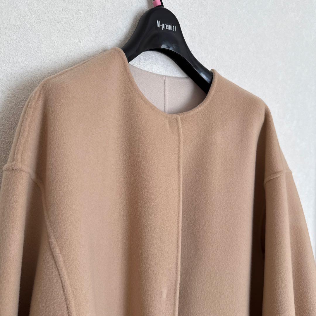 ユナイテッドアローズ　バイカラーミドルコート