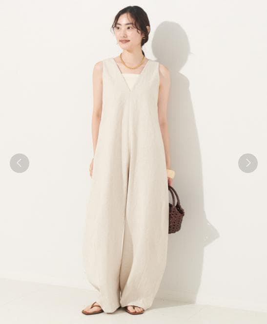 plage　balloon tapered オールインワン 36