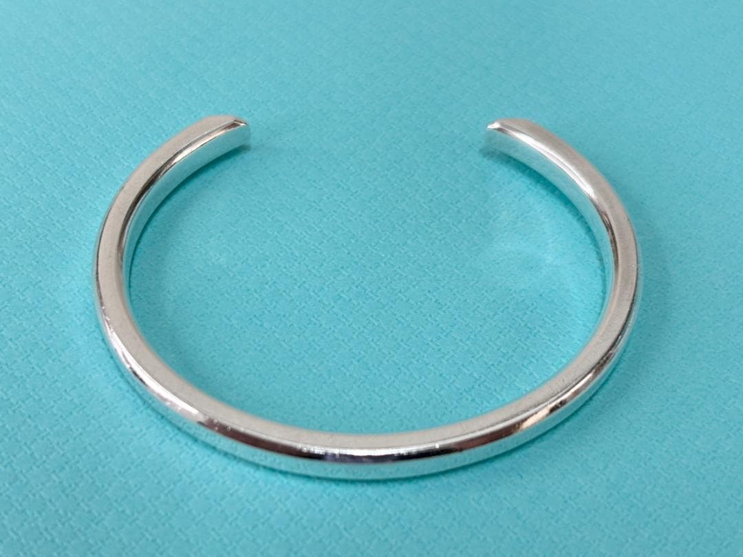 極美品 ティファニー メイカーズ 1837 バングル ブレスレット 925