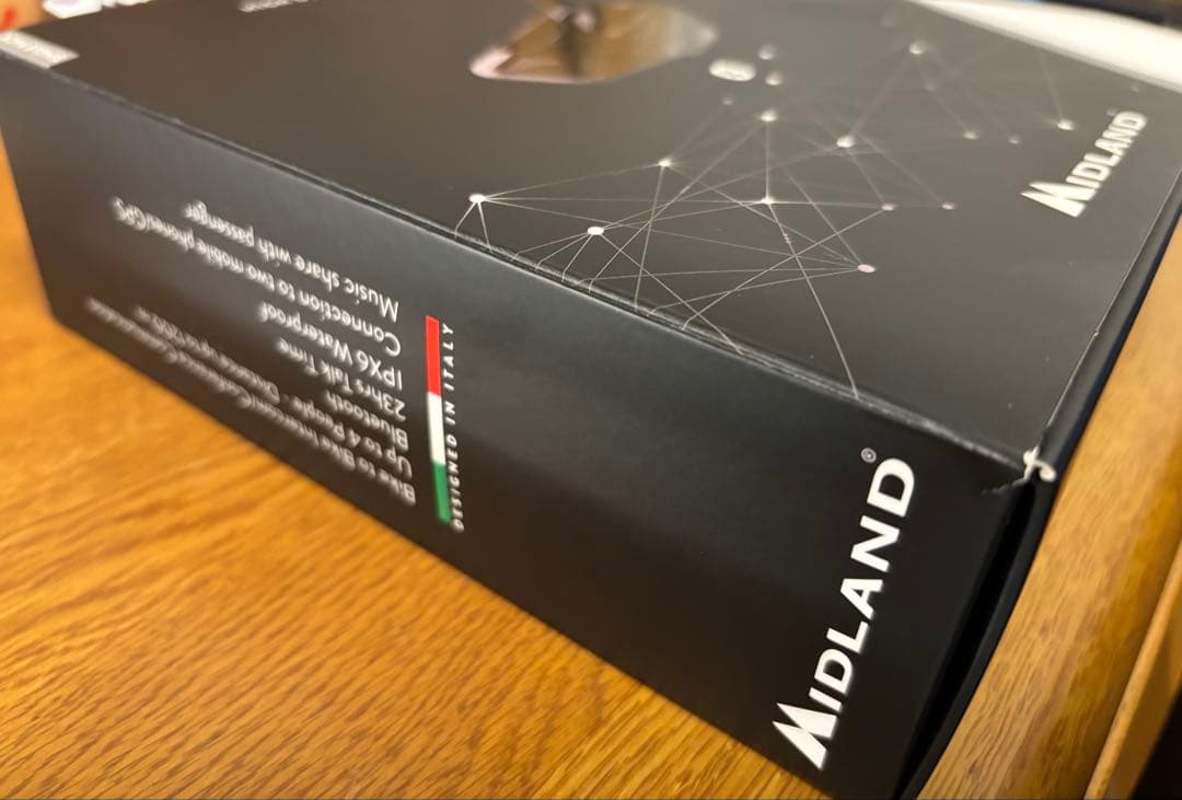 SHOEIヘルメットGT-AirⅡ EMBLEM MIDLAND インカム付