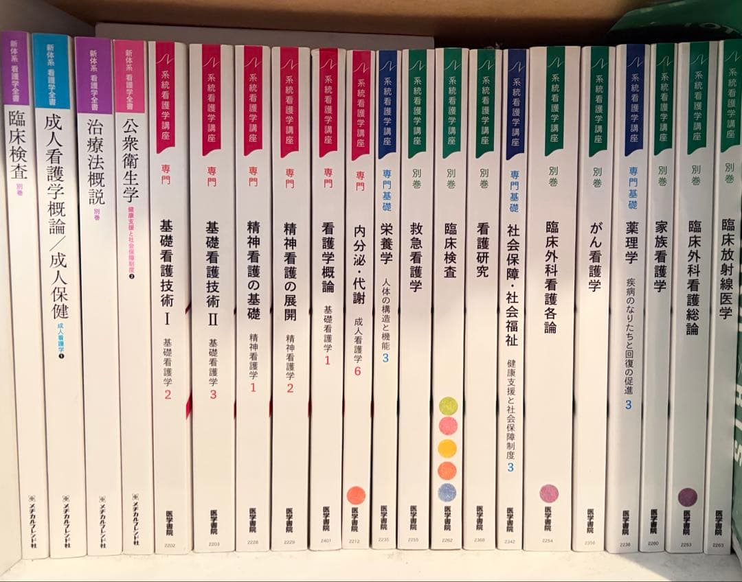 看護 教科書 医学概論 新体系 など