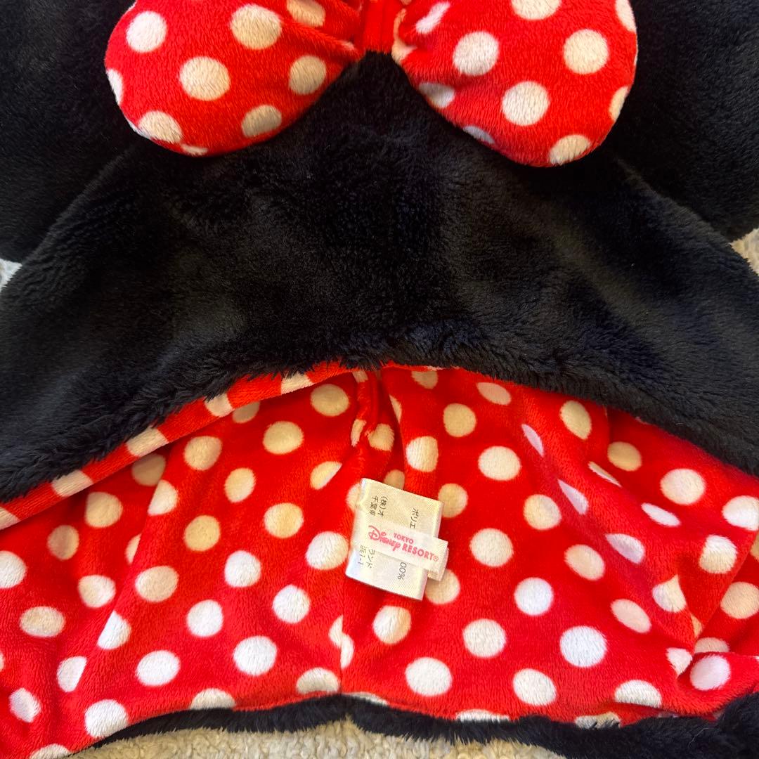 ミニーマウス マフラーキャップ