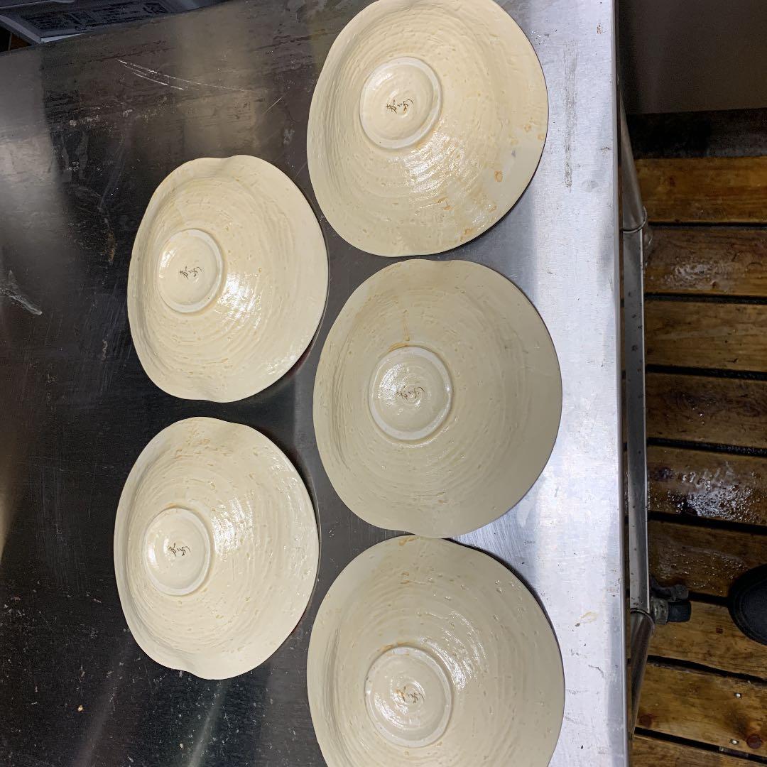 京焼、つばきの絵、