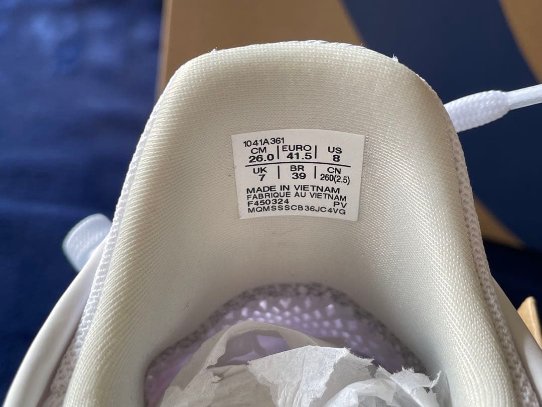 アシックス COURT FF 3 NOVAK 26.0cm ノバクジョコビッチ