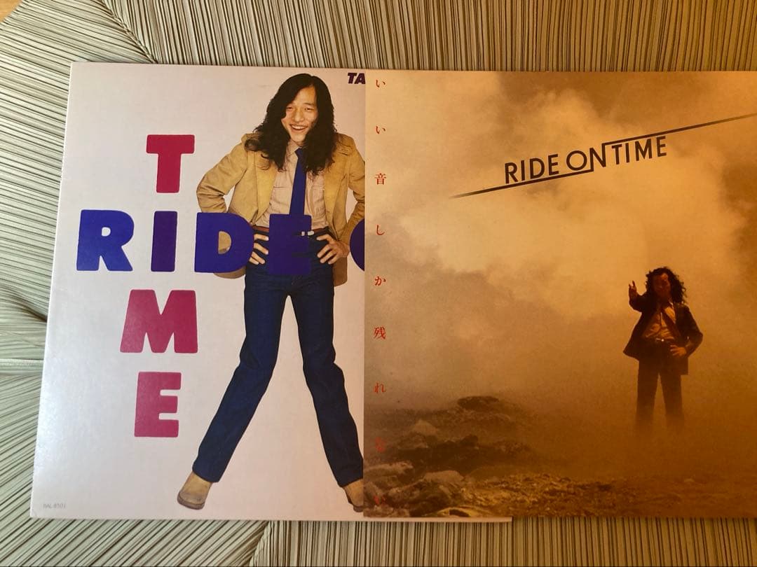 山下達郎「 RIDE ON TIME」超希少プロモ見本盤/全面帯付き