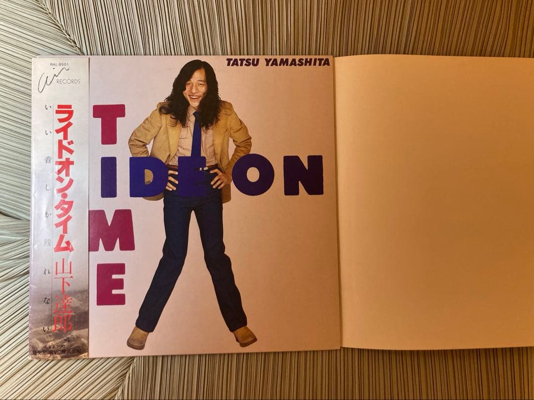 山下達郎「 RIDE ON TIME」超希少プロモ見本盤/全面帯付き