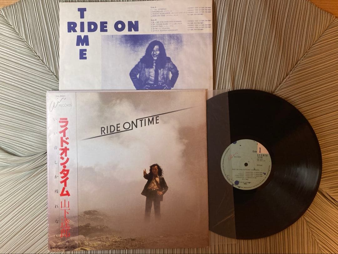 山下達郎「 RIDE ON TIME」超希少プロモ見本盤/全面帯付き
