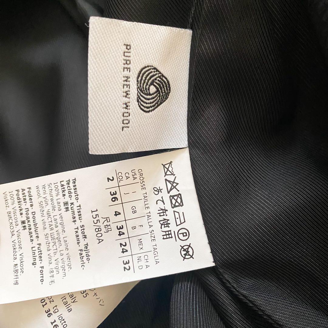 ★美品★マックスマーラ MaxMara Studio ブラック コート★