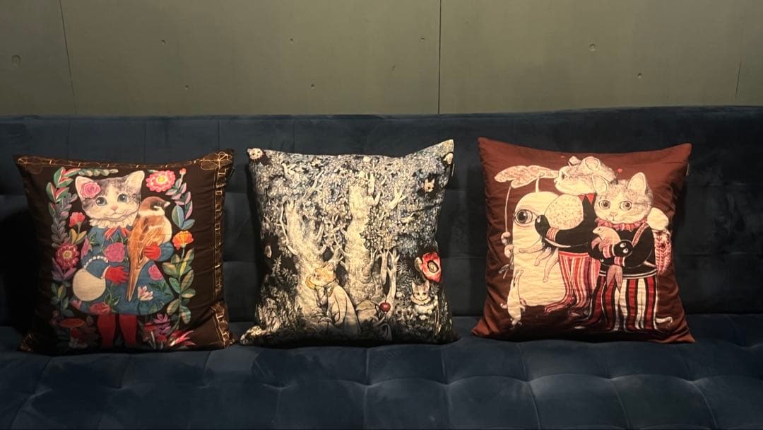 「韓国限定」ヒグチユウコ クッションカバー三点セット