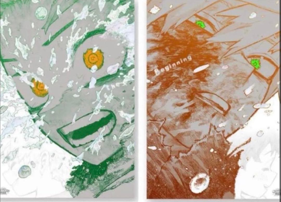 Y*n様 僕のヒーローアカデミア 原画展 The Beginning ポスター2