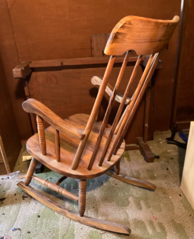 幸田ファーム　ロッキングチェア　快適　ビンテージ　アンティーク