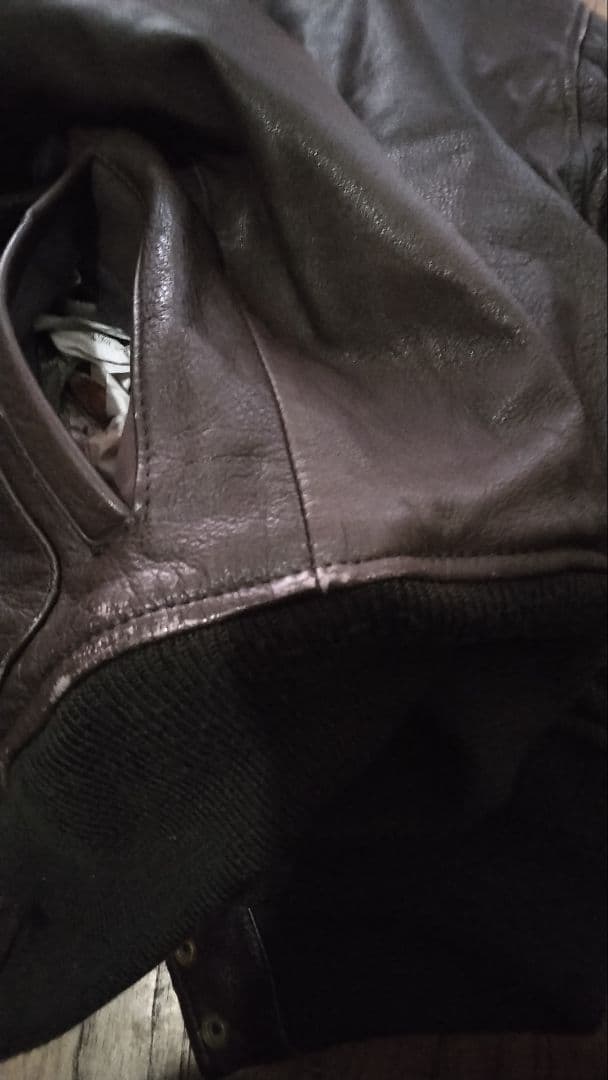 TYPE A-2　1990年代　ジャケット ダークブラウン　ヒューストン