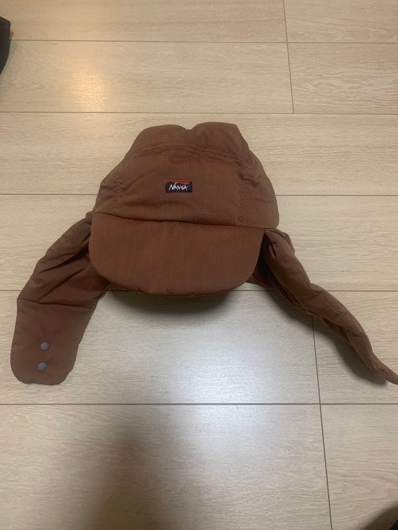 NANGA ナンガ ヒノック リップストップ ダウン イヤーフラップキャップ