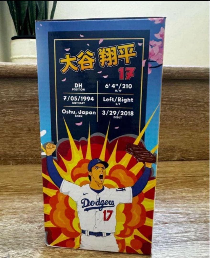 激レア　大谷翔平　ボブルヘッド　ゴールド　年間シート保持者のみ　新品