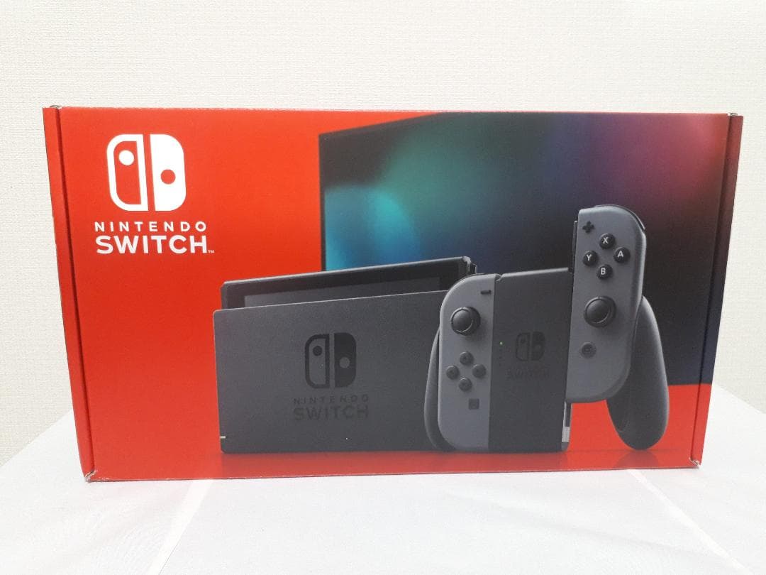 新モデル　Nintendo Switch本体　Joy-Con(L)/(R)グレー