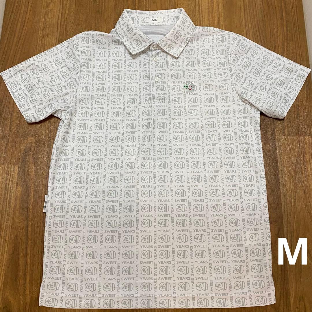 【SY32 SWEET YEARS】ポロシャツ M ホワイト