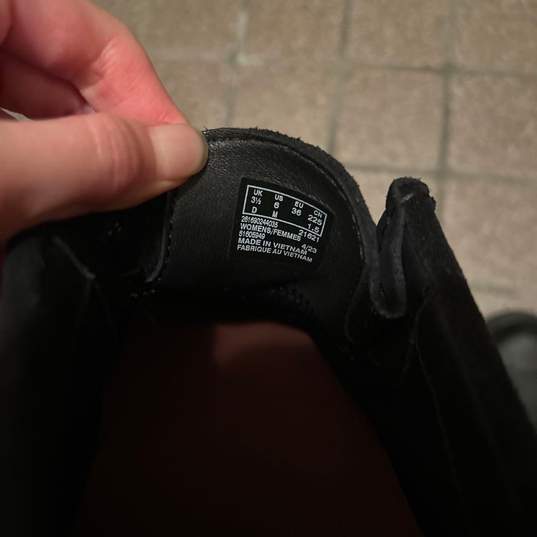 Clarks Wallabee.GTX ブラック スエード