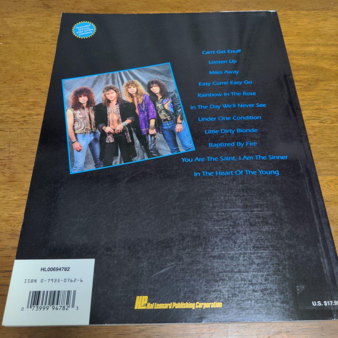 Winger In the Heart of the Young 楽譜集