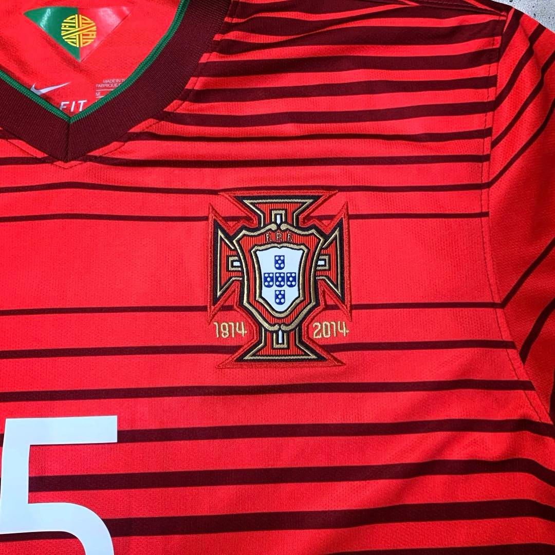 【極美品・希少】2014 ポルトガル代表 #5 ファビオ・コエントラン ホーム