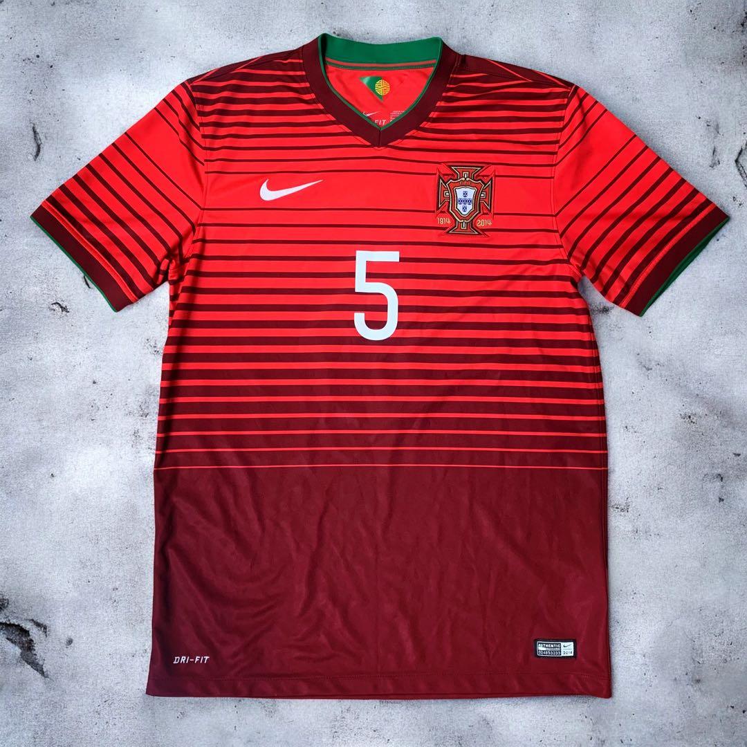 【極美品・希少】2014 ポルトガル代表 #5 ファビオ・コエントラン ホーム