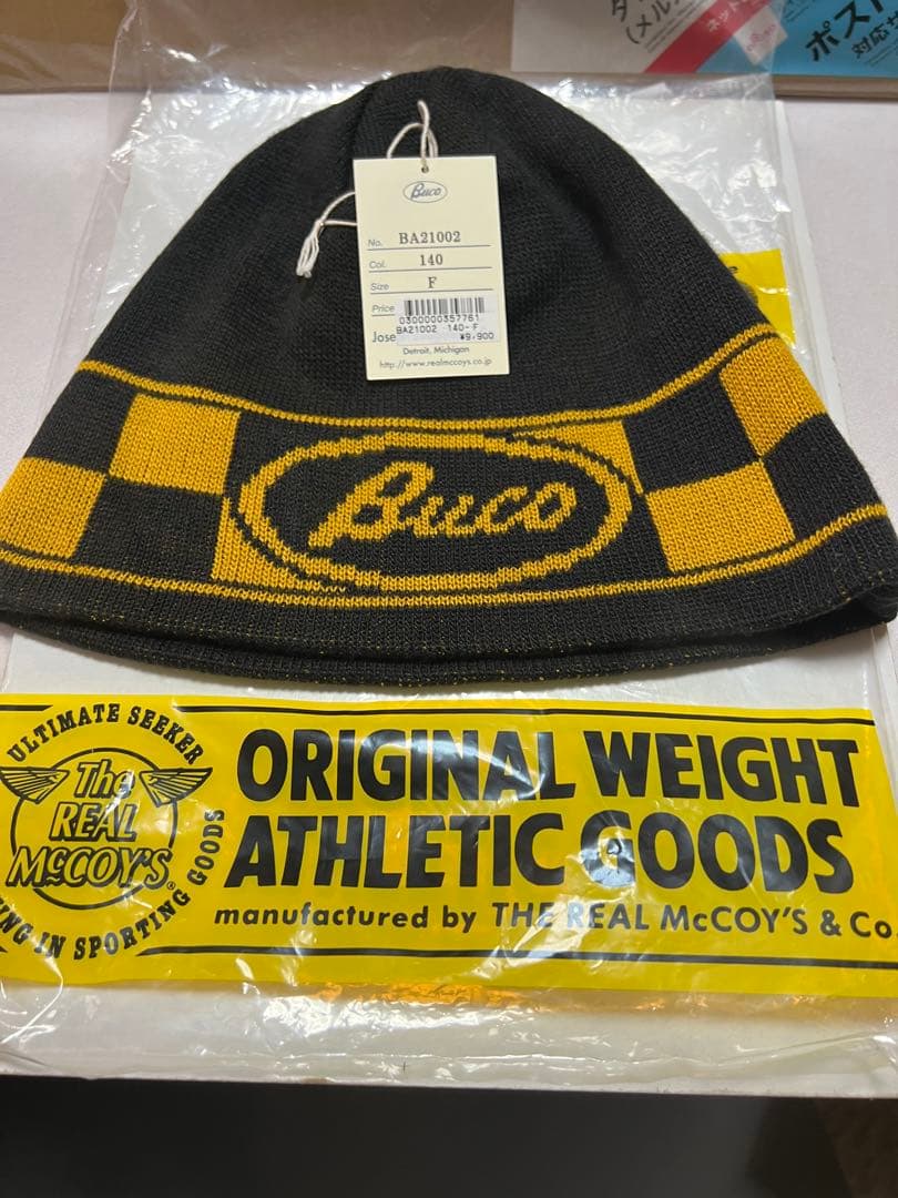 ザリアルマッコイズニット帽　ザリアルマッコイズ　BUCOニット帽 ニット帽