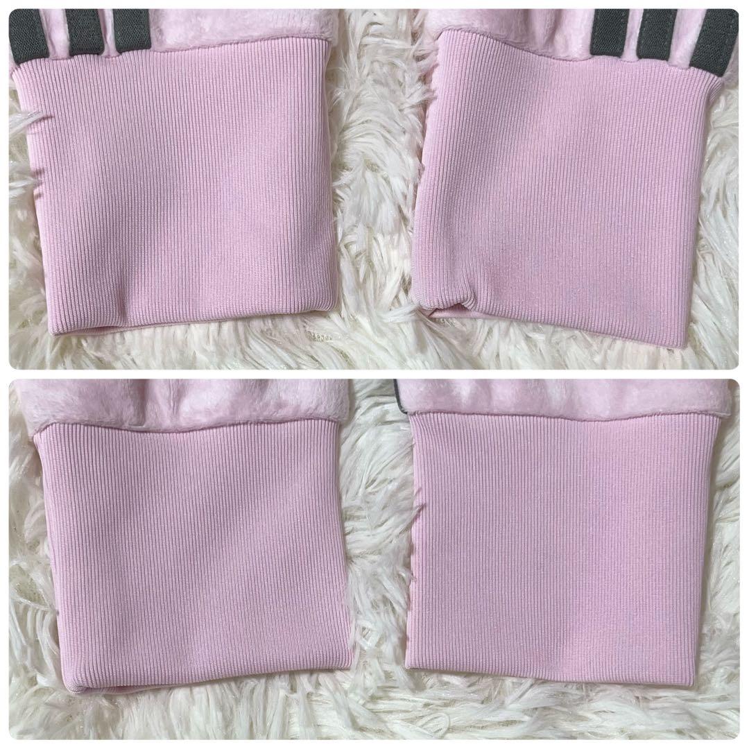 極美品 アディダスxSNIDEL ファイヤーバード トラックトップ XS ピンク