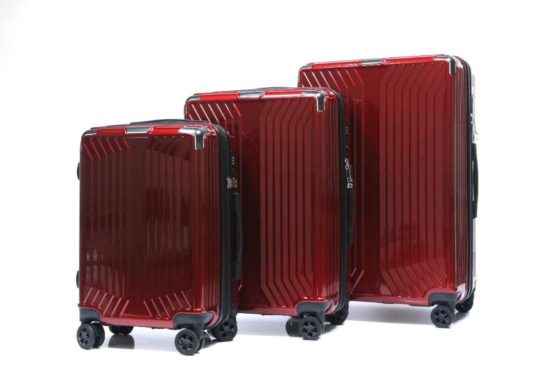 軽量Lサイズ　静音8輪　キャリーバッグ　スーツケース　キャリーケース ワイン