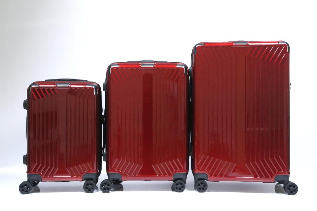 軽量Lサイズ　静音8輪　キャリーバッグ　スーツケース　キャリーケース ワイン