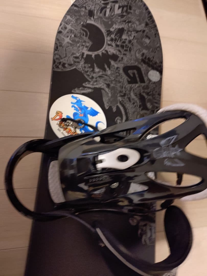 BURTON　スノーボードセット（バイン付き）