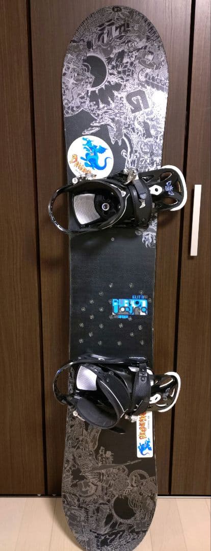 BURTON　スノーボードセット（バイン付き）