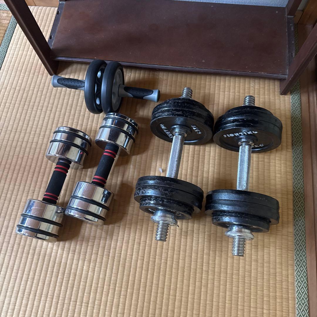 可変式ダンベルインクラインベンチWONDER Coreセット　引き取りのみ