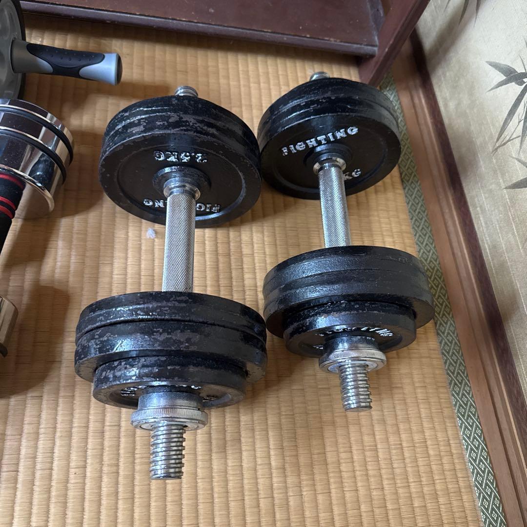 可変式ダンベルインクラインベンチWONDER Coreセット　引き取りのみ