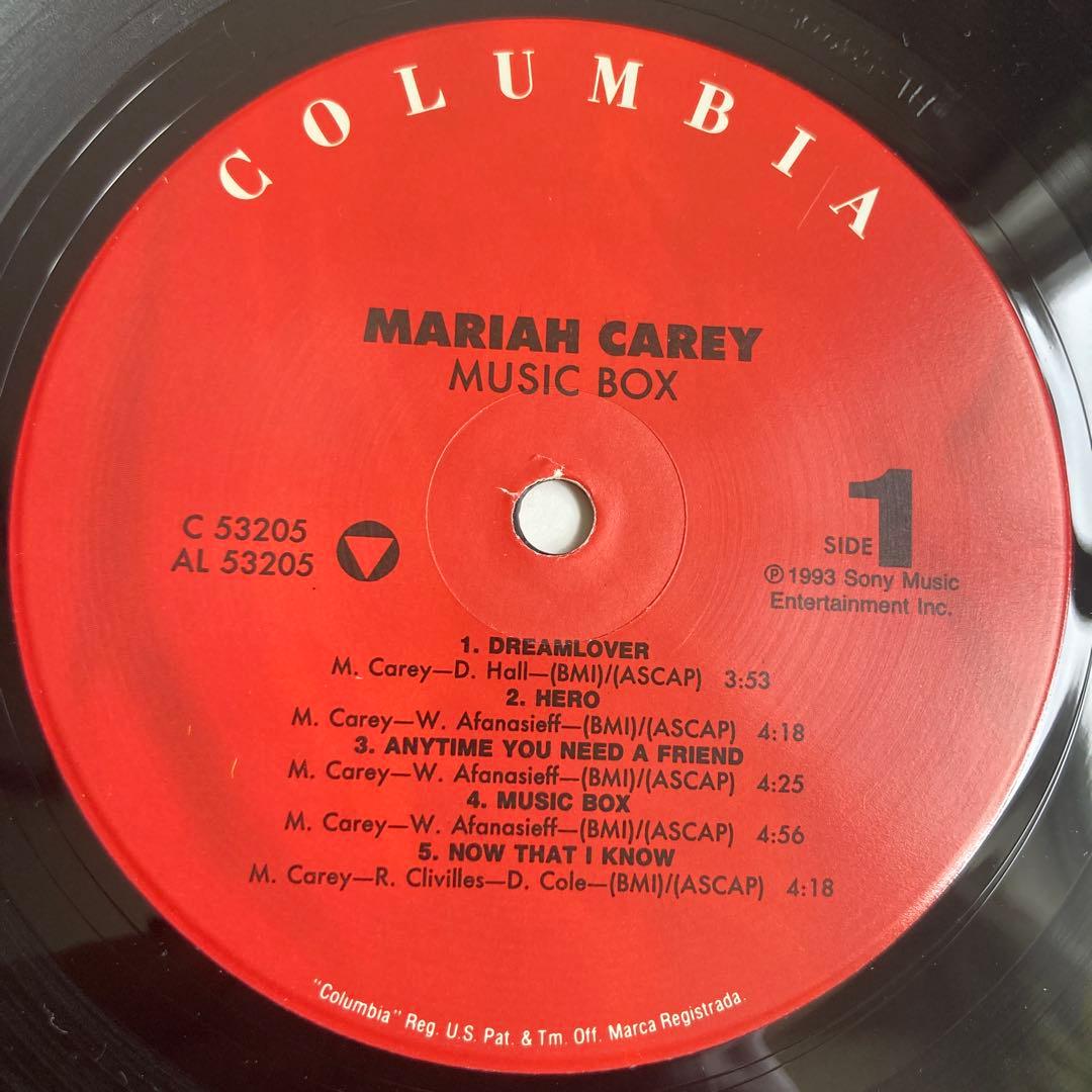 【USオリジナル美品】Mariah Carey Music Box