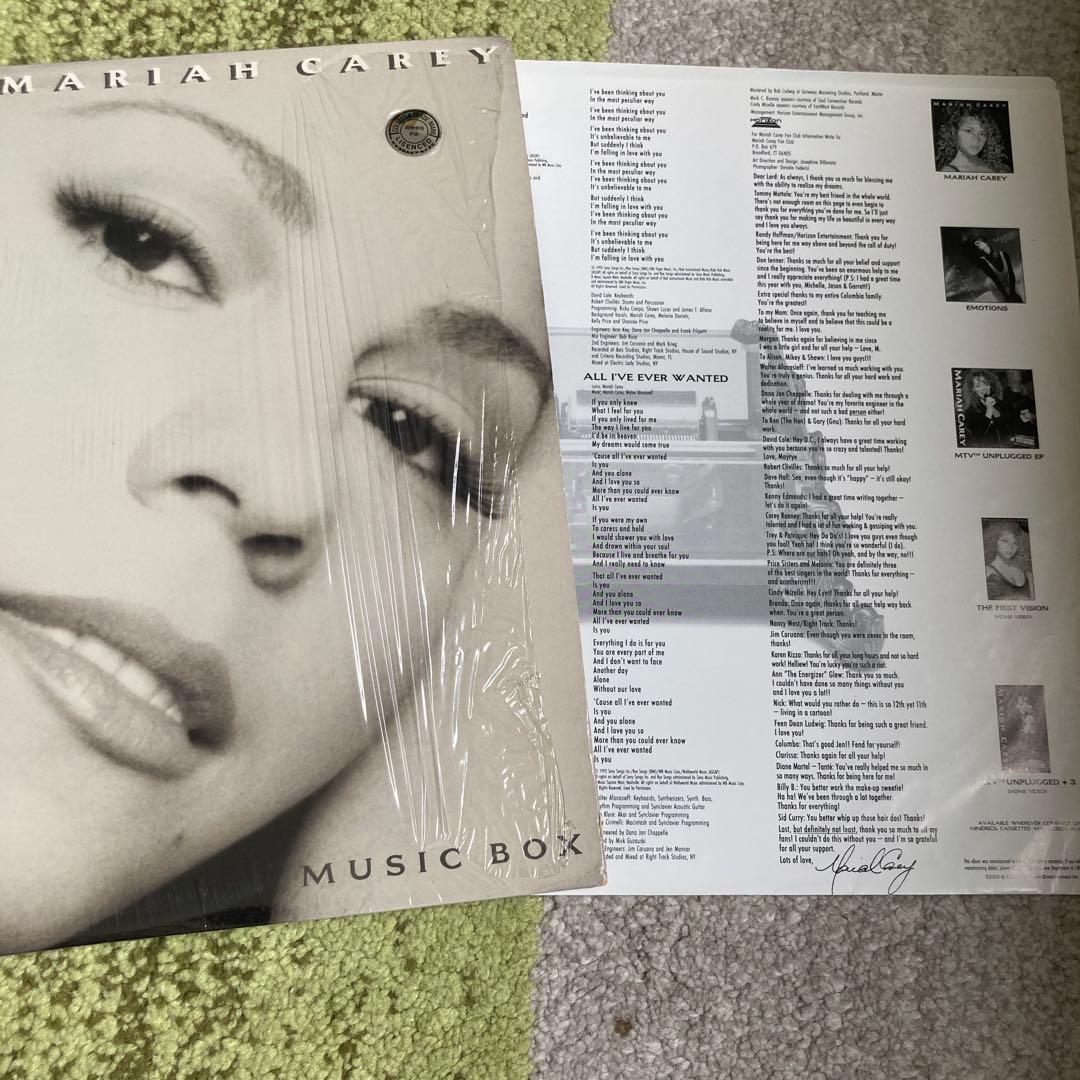 【USオリジナル美品】Mariah Carey Music Box