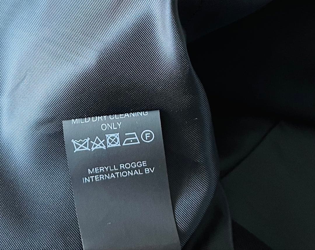 新品15万！MERYLL ROGGE 金ボタン テーラード スカート 紺 42