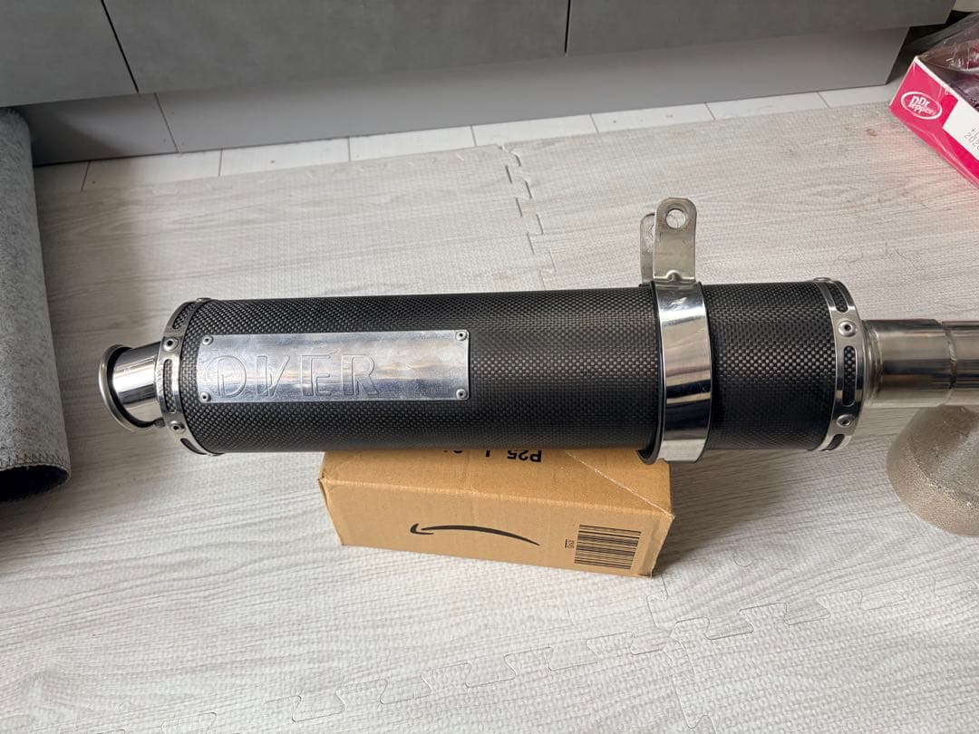 ホーネット　オーバーレーシング　スリップオンマフラー