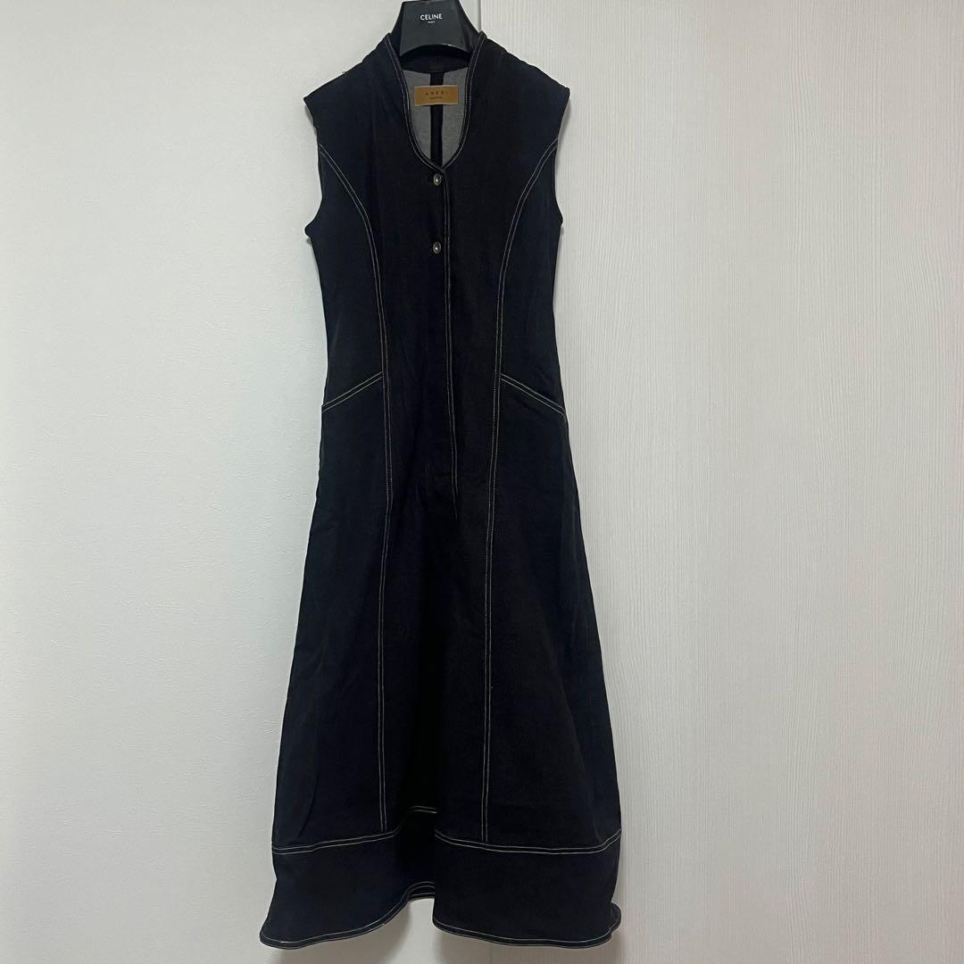 アメリ✳︎UND 3WAY DENIM DRESS デニム　ジャケット　ワンピース