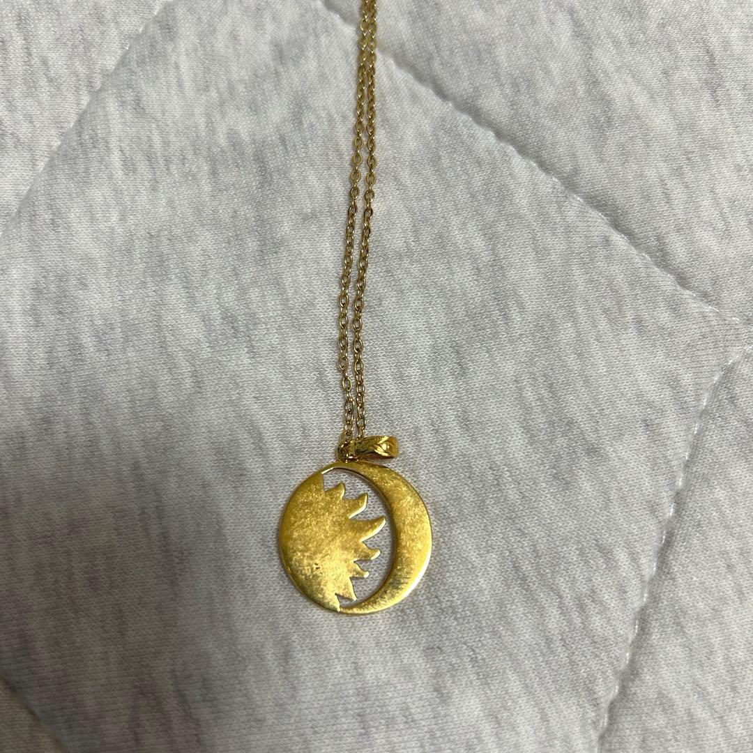 アクセサリー IRIEBEACH moon&sun necklace