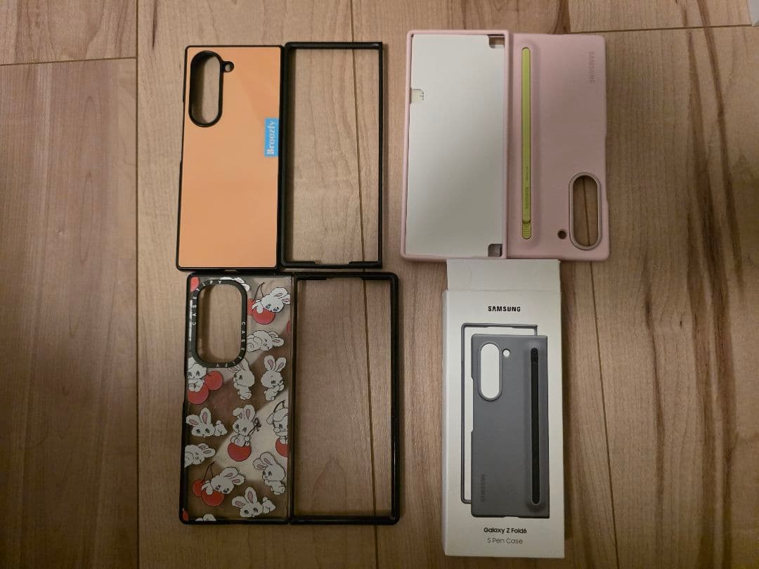 Galaxy Z Fold6 512 ピンク ケース３個付き Sペン有り