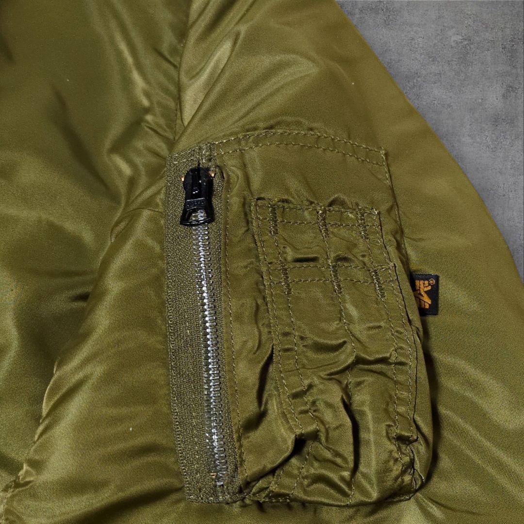 アルファインダストリーズ 80s 90s USA製 MA-1 グラウンドクルー