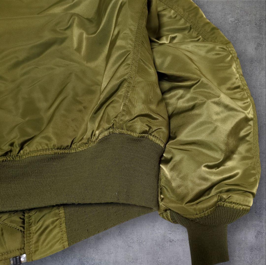 アルファインダストリーズ 80s 90s USA製 MA-1 グラウンドクルー