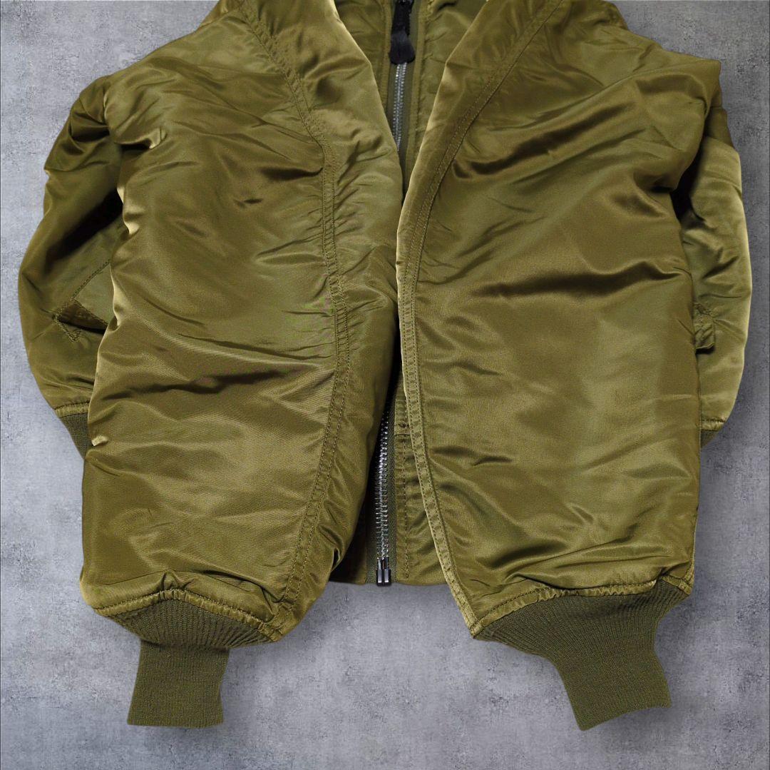 アルファインダストリーズ 80s 90s USA製 MA-1 グラウンドクルー