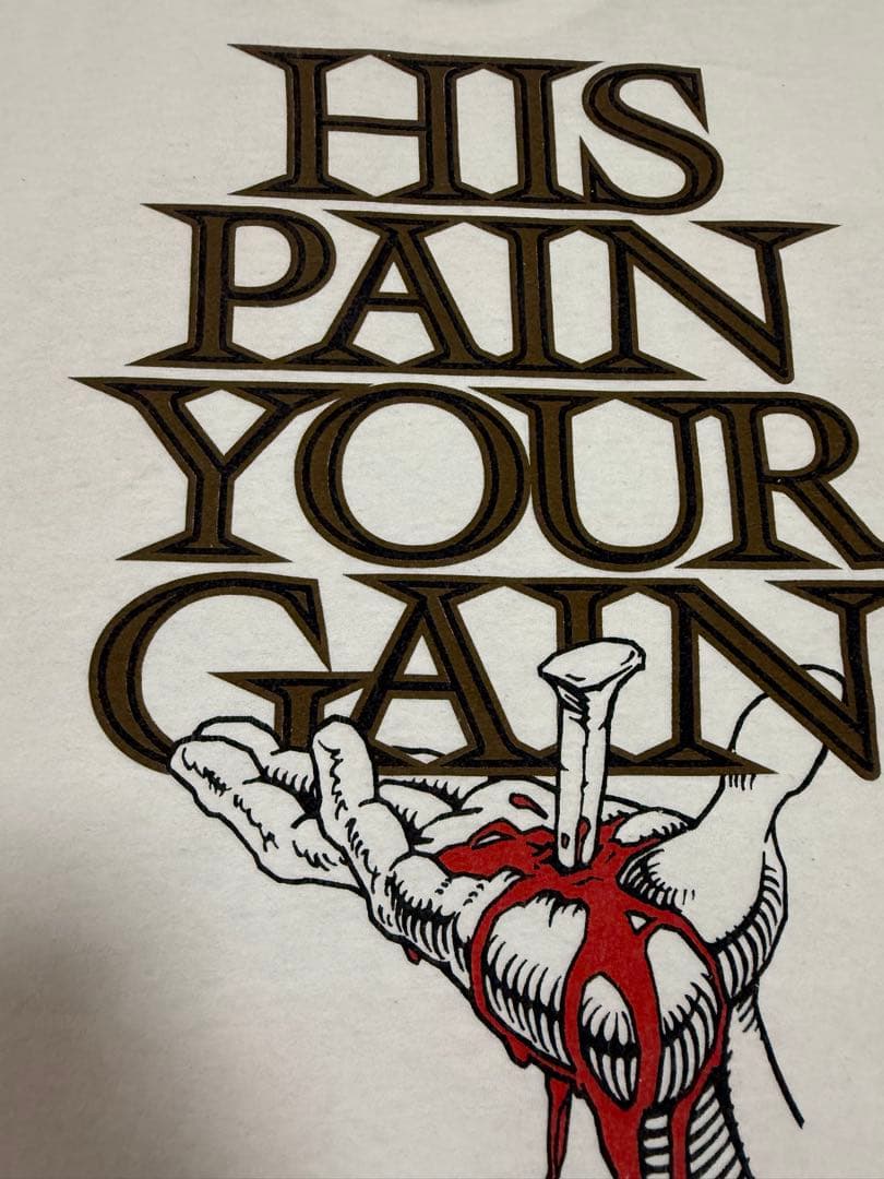 90S LORDS GYM キリスト 企業 Tシャツ コットン